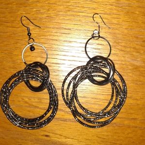 Brown earrings